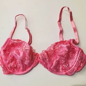 Victoria Secret Y2K Bubblegum Pink Bra